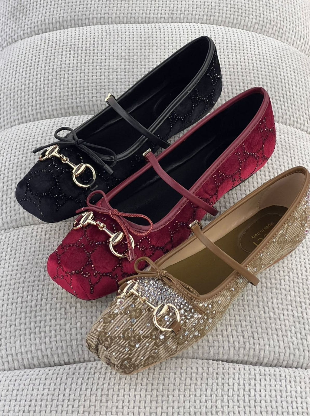 Ballerine GG scintillant￼